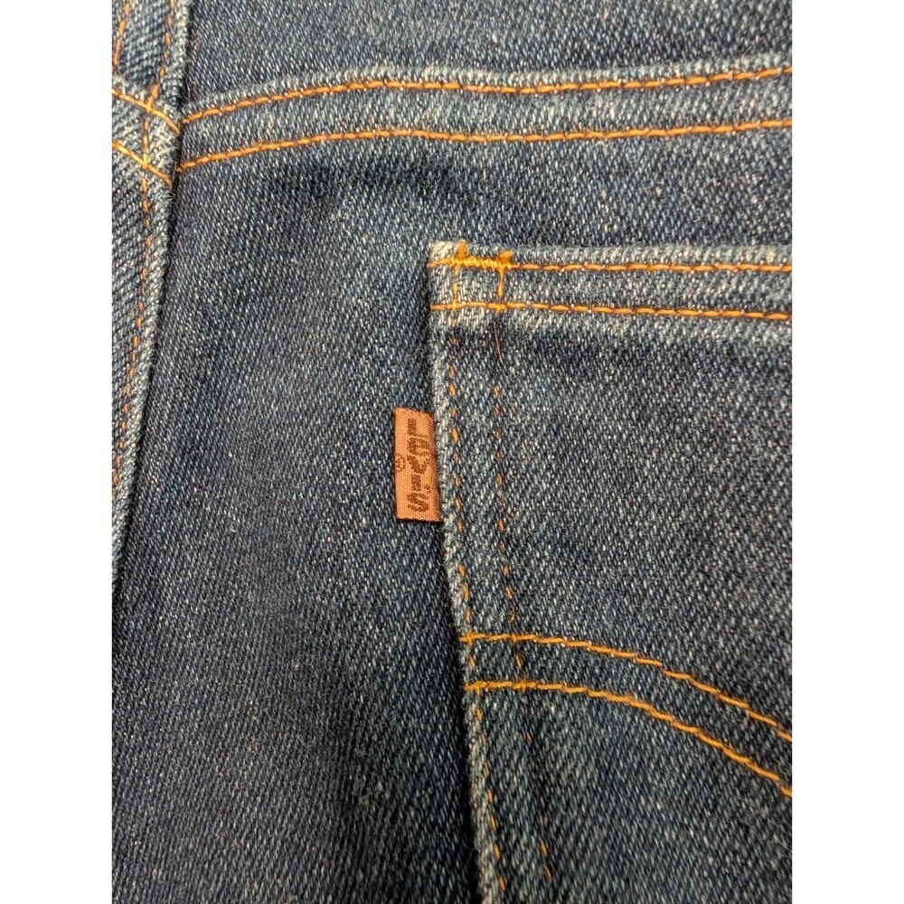 Vintage Levis 547 Bronze Tab Men’s Jeans 36x29 Dark Indigo Blue Wash 40547-2317 - Picture 15 of 16